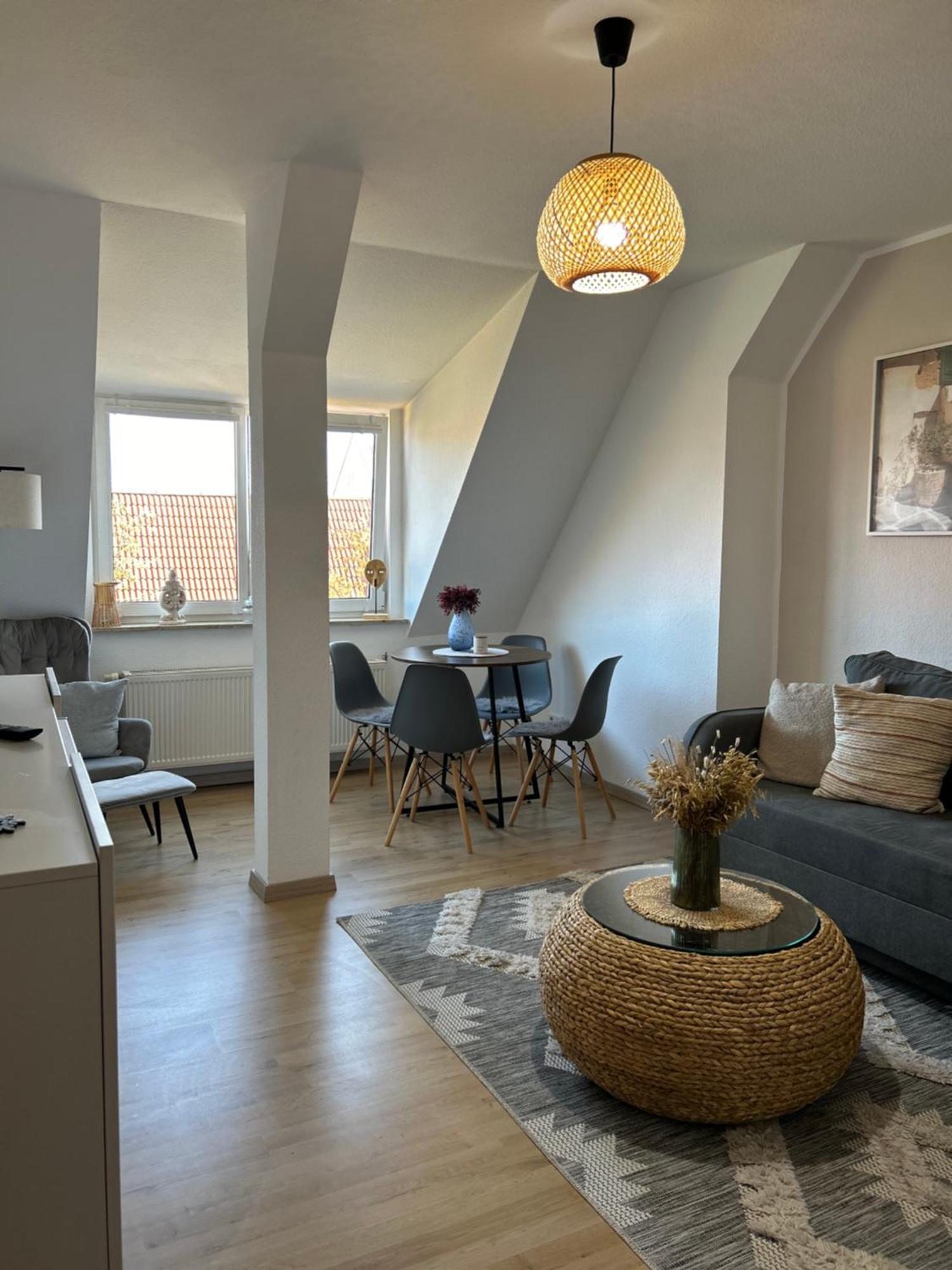Gemuetliches Altstadtapartment Mit Balkon Und Smart Tv Erfurt Exterior foto